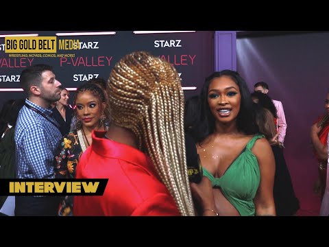 Miracle Watts Interview | STARZ “P-Valley” Season 2 Red Carpet Premiere