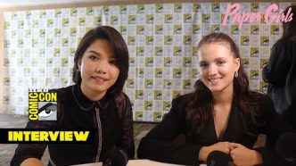 Paper Girls Interview | Riley Lai Nelet & Fina Strazza | SDCC 2022