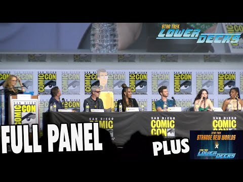 ‘Star Trek Lower Decks’ FULL PANEL | Star Trek: Strange New Worlds Crossover Announced | SDCC 2022