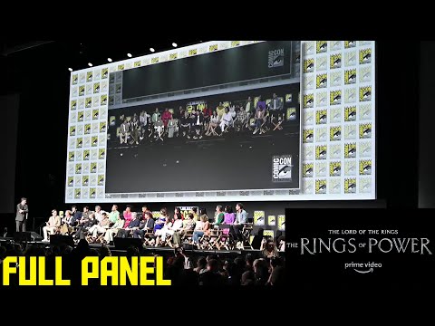 The Lord of the Rings: The Rings of Power FULL PANEL | San Diego Comic-Con 2022