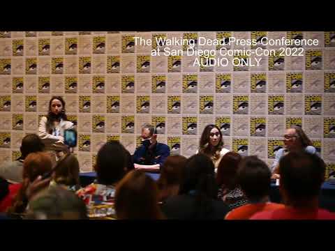 The Walking Dead Press Conference at San Diego Comic-Con 2022