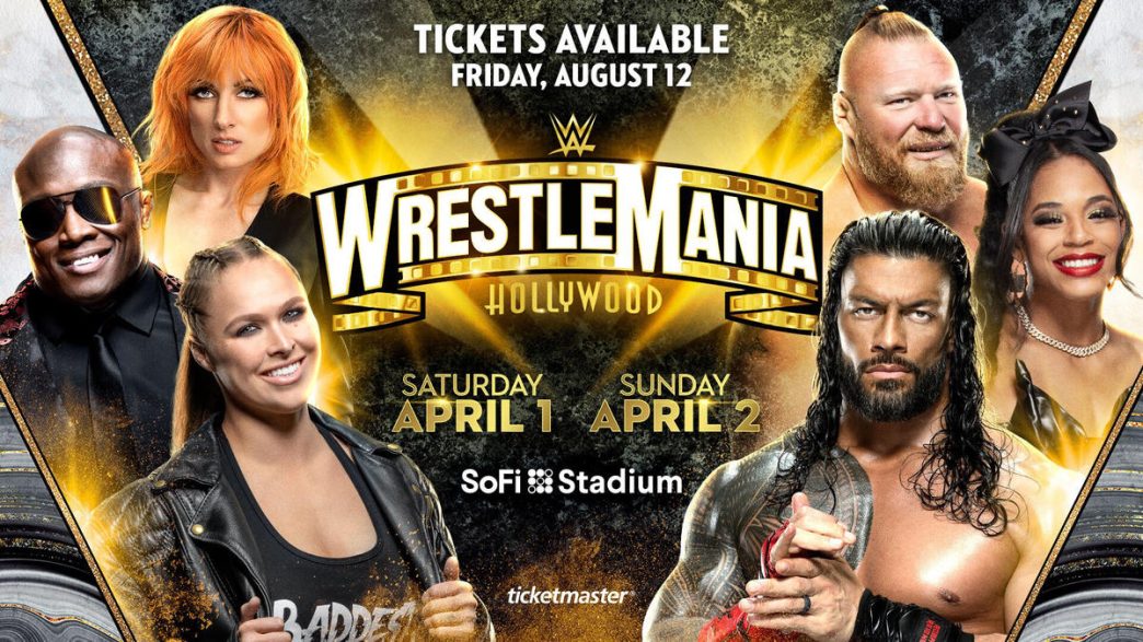 WrestleMania tickets to go on sale Friday, Aug. 12 at 10 a.m. PT
