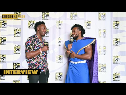 WWE Superstar Xavier Woods (a.k.a. Austin Creed) Interview | SDCC 2022