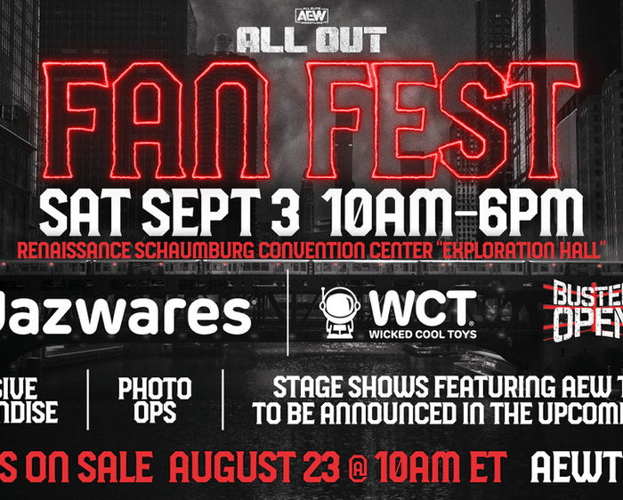 AEW All Out Fan Fest Tickets Go On Sale Tomorrow, August 23 @ 10am ET