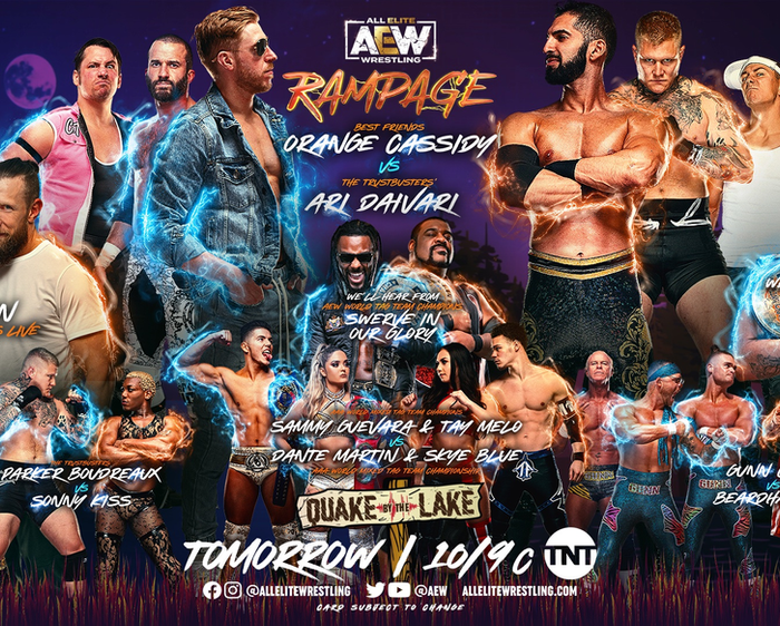 AEW Rampage: Quake By The Lake Preview for August 12, 2022