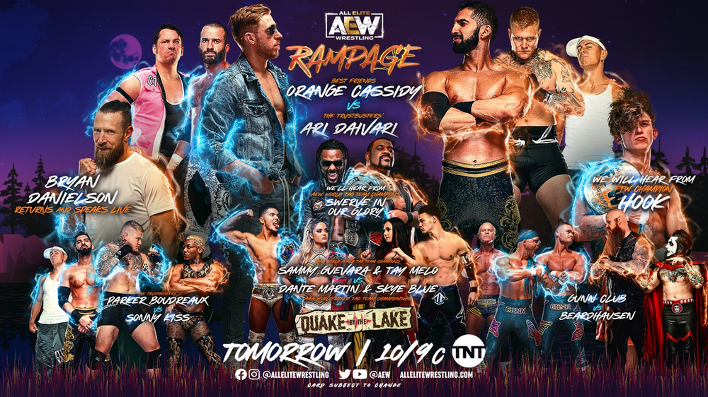 AEW Rampage: Quake By The Lake Preview for August 12, 2022