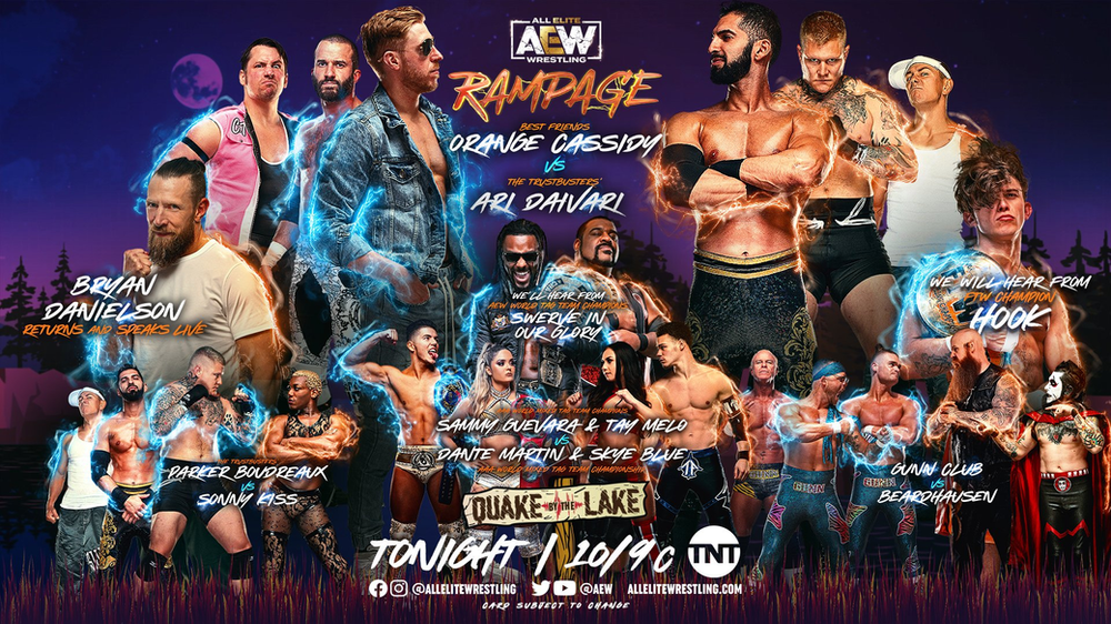 AEW Rampage: Quake By The Lake Results for August 12, 2022