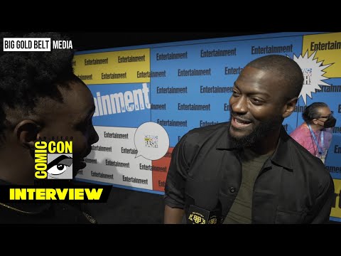 Aldis Hodge Interview | Black Adam | SDCC 2022