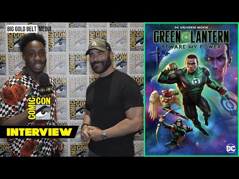 Brian Bloom Interview | Green Lantern: Beware My Power | SDCC 2022