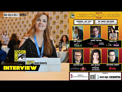 Composer Amie Doherty Interview | Comic-Con’s 8th Musical Anatomy of a Superhero | SDCC 2022