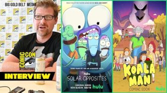 Justin Roiland Interview | Solar Oppposites Season 4 & Koala Man | SDCC 2022