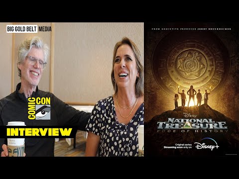 National Treasure: Edge of History Interview | Cormac and Marianne Wibberley | SDCC 2022