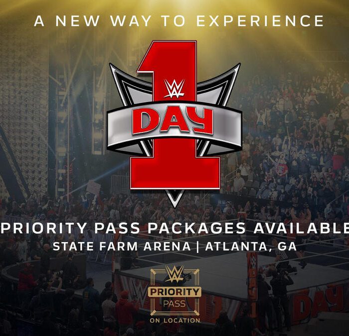 Official WWE Day 1 Experience Packages available now