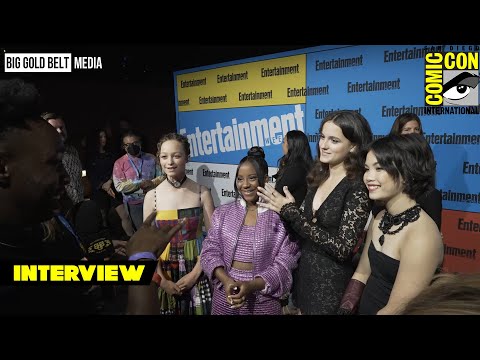 Papergirls Interview | Camryn Jones, Riley Lai Nelet, Sofia Rosinsky, Fina Strazza | SDCC 2022