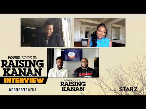 Patina Miller & MeKai Curtis Interview ‘Raq & Kanan’ | Power Book III: Raising Kanan Season 2