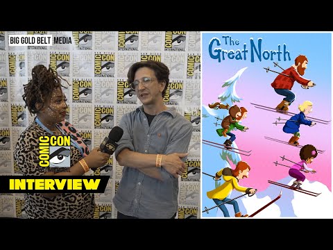 Paul Rust Interview | The Great North | SDCC 2022