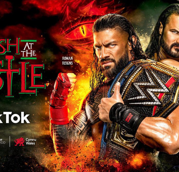 Show your support for Roman Reigns or Drew McIntyre on TikTok ahead of WWE Clash at the Castle