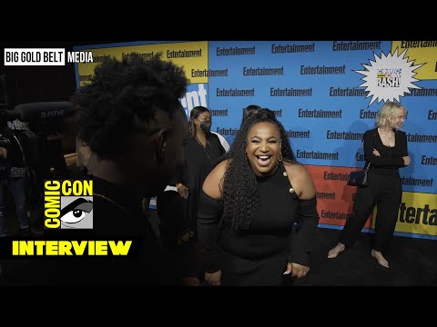 Sophia Nomvete Interview | The Lord of the Rings: The Rings of Power | SDCC 2022