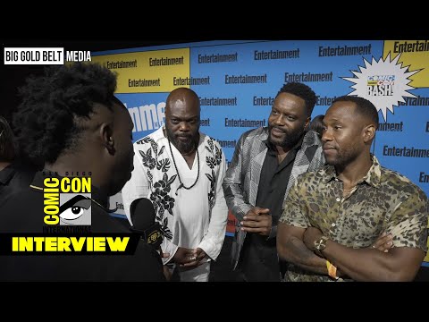 The Orville Interview | Peter Macon, J.Lee, Chad L. Coleman | SDCC 2022