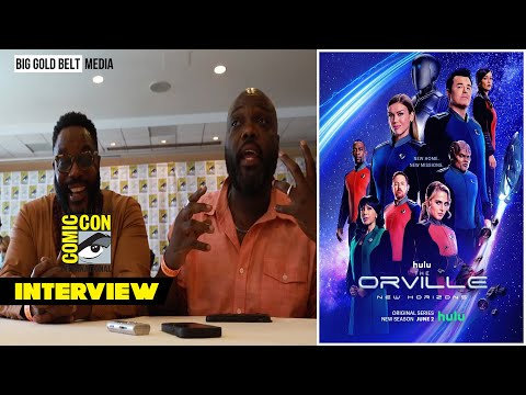 The Orville: New Horizons Interview | Chad L. Coleman, Peter Macon | SDCC 2022