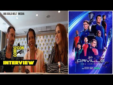 The Orville: New Horizons Interview | Mark Jackson, Penny Johnson Jerald, Anne Winters | SDCC 2022