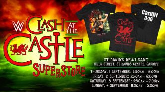 WWE Clash at the Castle Superstore is coming to St David’s Dewi Sant in Cardiff