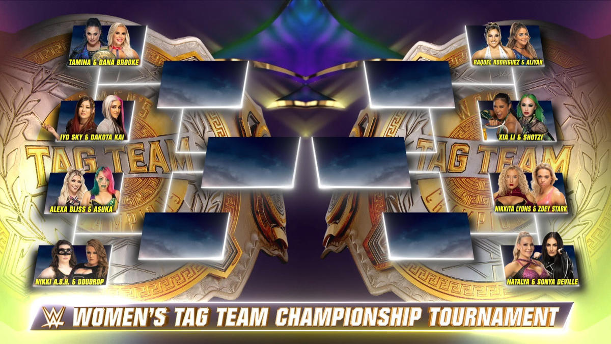 WWE Women’s Tag Team Championship Tournament bracket revealed