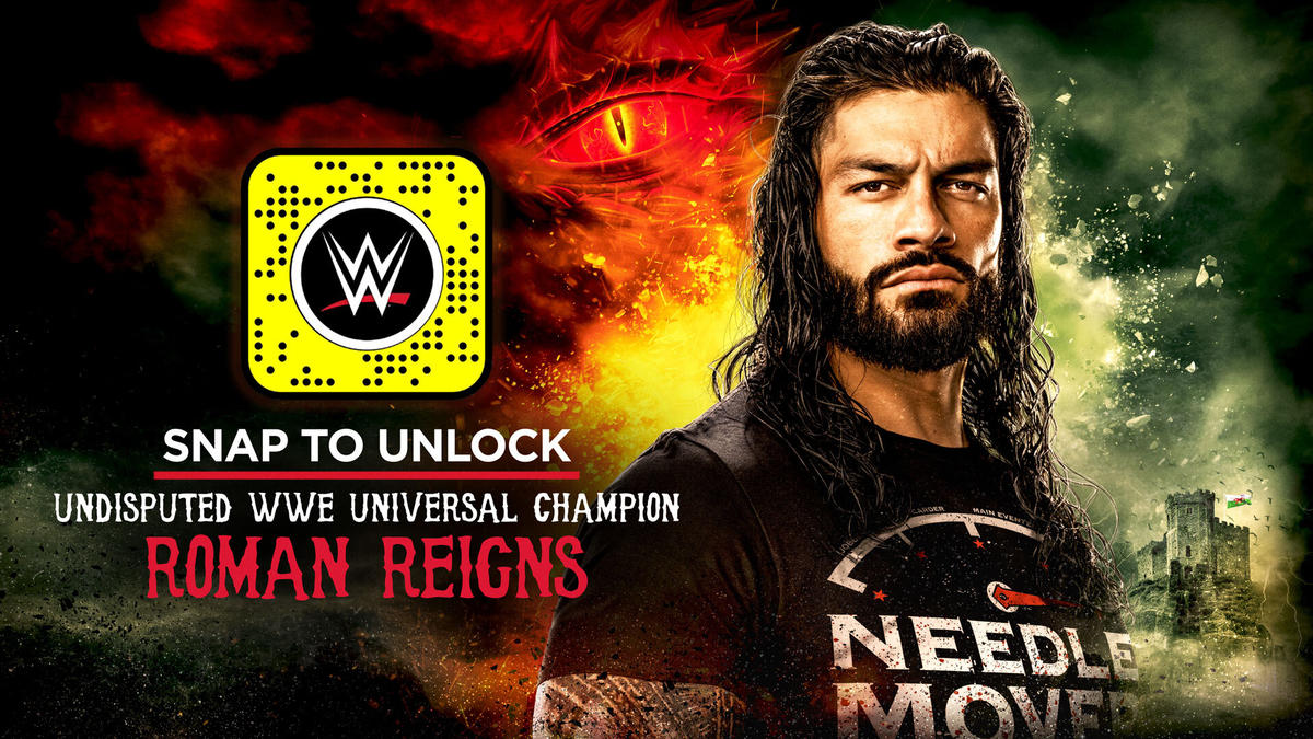 Acknowledge Roman Reigns with epic Snap AR Lens for WWE Clash at the Castle