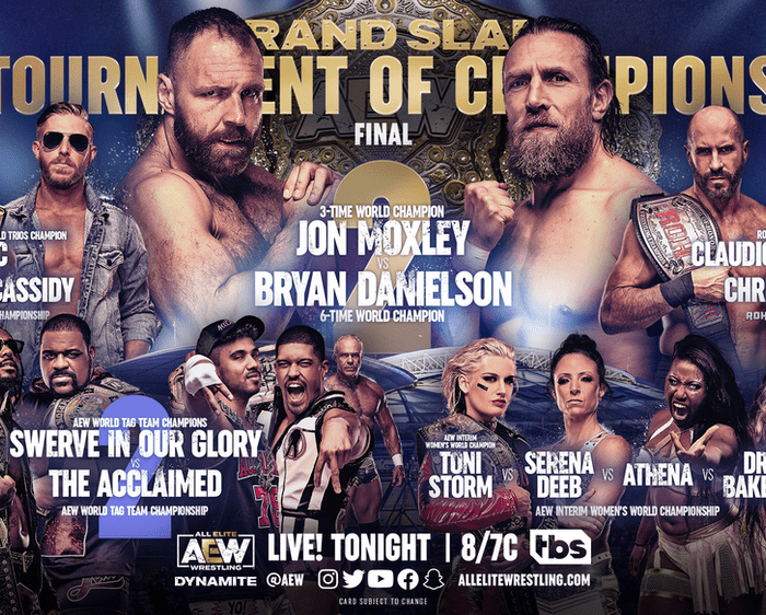 AEW Dynamite: Grand Slam Results for September 21, 2022