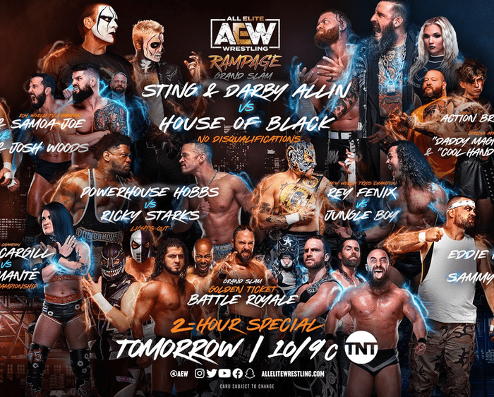 AEW Rampage: Grand Slam Preview for September 23, 2022