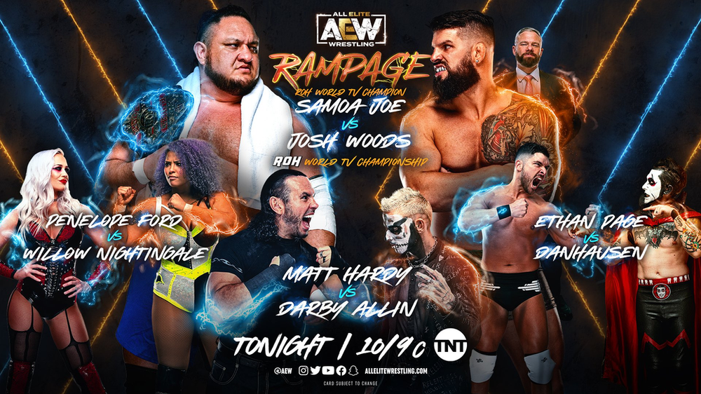 AEW Rampage Preview for September 16, 2022
