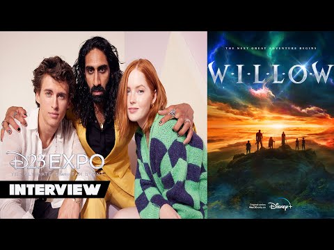 Amar Chadha-Patel, Ellie Bamber & Dempsey Bryk | Willow Interview | D23 Expo 2022