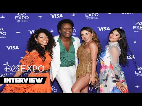 Cast of Encanto Interview | Adassa, Mauro Castillo, Carolina Gaitán, Diane Guerrero | D23 Expo 2022