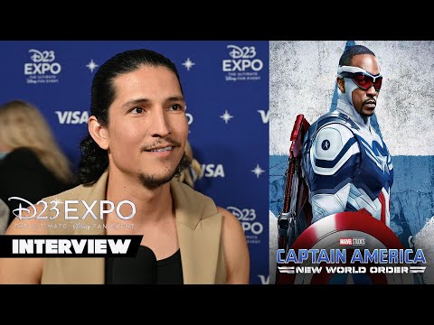 Danny Ramirez | Captain America: New World Order Interview | D23 Expo 2022