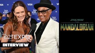 Emily Swallow & Giancarlo Esposito | The Mandalorian Interview | D23 Expo 2022