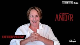 Fiona Shaw Interview “Maarva Andor” | Star Wars Andor | Disney+