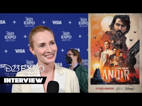 Genevieve O’Reilly Interview “Mon Mothma” | Star Wars ‘Andor’ | D23 Expo 2022