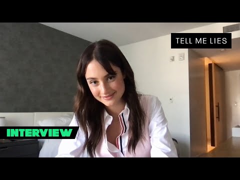 Grace Van Patten Interview | Tell Me Lies | HULU