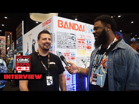 Justin Cavendar Interview (2022) | Bandai Namco Toys & Collectibles America | C2E2 2022