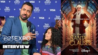 Kal Penn & Rupali Redd | The Santa Clauses Interview | D23 Expo 2022