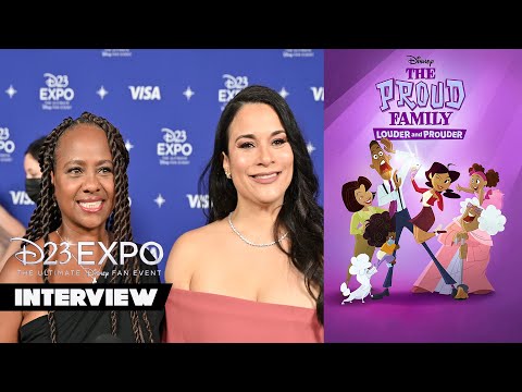 Karen Malina White & Alisa Reyes | The Proud Family: Louder and Prouder Interview | D23 Expo 2022