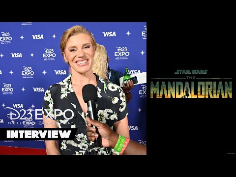 Katee Sackhoff | The Mandalorian Season 3 Interview | D23 Expo 2022
