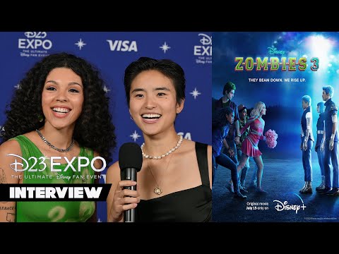 Kyra Tantao & Terry Hu | ZOMBIES 3 Interview | D23 Expo 2022