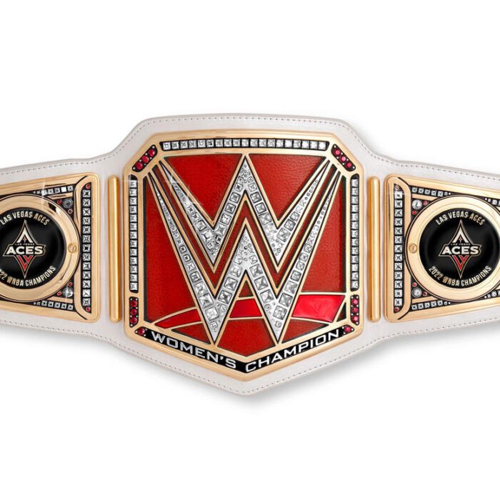 Las Vegas Aces receive custom WWE Title