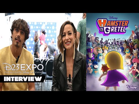 Michael Cimino & Carolina Ravassa | Hamster & Gretel Interview | D23 Expo 2022