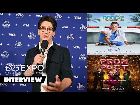 Milo Manheim | “Doogie Kamealoha, M.D.”, “Prom Pact” Interview | D23 Expo 2022