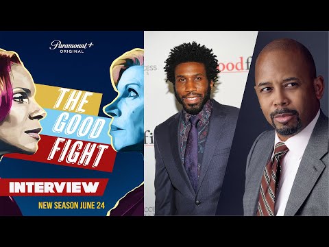 Nyambi Nyambi & Michael Boatman | The Good Fight Interview | Paramount+