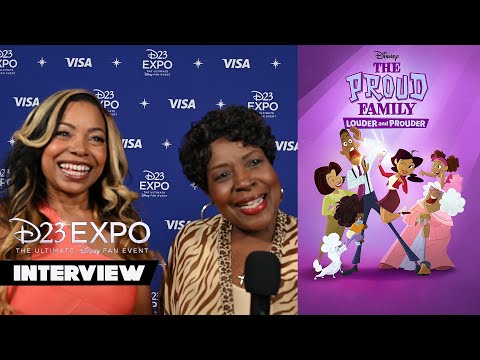 Paula Jai Parker & Jo Marie Payton | The Proud Family: Louder and Prouder Interview | D23 Expo 2022