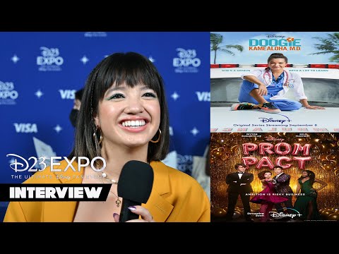 Peyton Elizabeth Lee | “Doogie Kamealoha, M.D.”, “Prom Pact” Interview | D23 Expo 2022