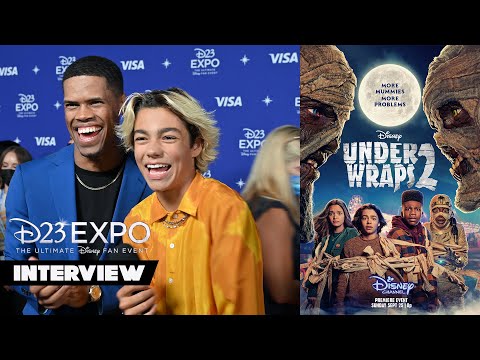 Phil Wright & Malachi Barton | Under Wraps 2 Interview | D23 Expo 2022